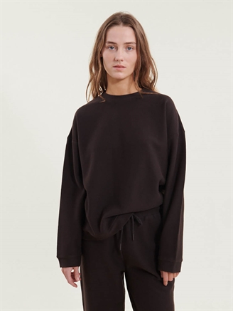 Basic Apparel Kat Sweatshirt Chocolate torte